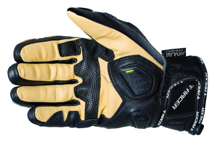 waterproof motorcycle gloves kangaroo palm knox sps