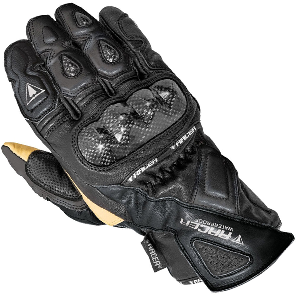 Racer MultiTop Short Waterproof Gloves Black / Large Racer MultiTop Short Waterproof Gloves Black / Large